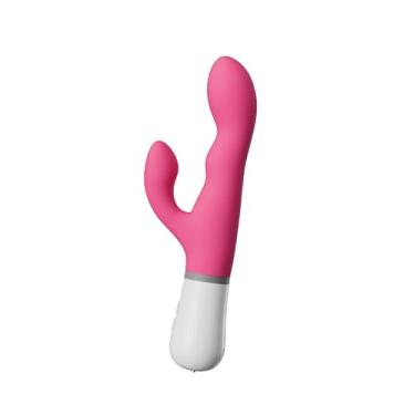 Imagem de LOVENSE Nora Rabbit Vibrador com Controle de APP, Mulher Estimulador Clitóris Brinquedos Adultos com Cabeça Giratória e Braço Vibratório, 2 motores Coelhos Vibrador com Smartphone Sem Fio Bluetooth