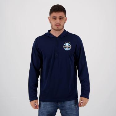 Imagem de Blusão Grêmio Hoodie Marinho-Masculino