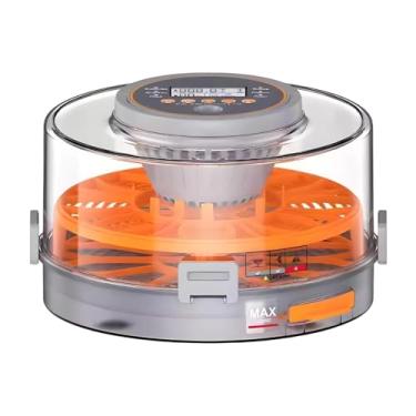 Imagem de Fxzqgnh Incubadora de Ovos com Visor Transparente, Virador Automático de Ovos, Compacta E Leve, para Uso Doméstico, Ideal para Aves Como Papagaios, Codornas E, para 20 ovos
