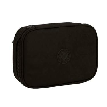 Imagem de Estojo Box Grande BakPak Unissex BP25E22 Quadrado Divisória (Preto)