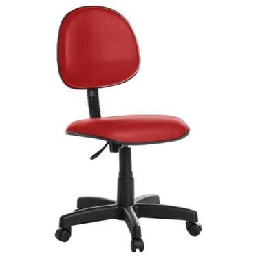 Imagem de Cadeira De Escritório Executiva Rce Cor Vermelho - Goldflex