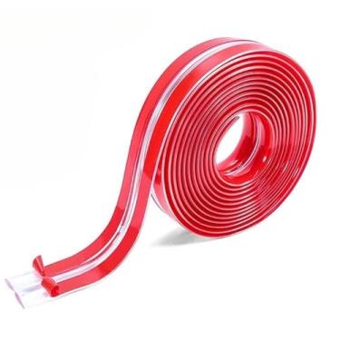 Imagem de Fita Adesiva Protetor De Bordas Quina, Faixas Anticolisão Transparentes De Para Para Móveis(2m)