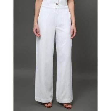 Imagem de Calça Feminina Friso Contrastante Calvin Klein Jeans-Feminino