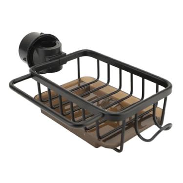 Imagem de YOUTHINK Suporte de Esponja de Torneira, Organizador de Pia de Cozinha de Alumínio Espaço, Rack de Drenagem Pendurado Multifuncional para Esponja e Escovas (#13)