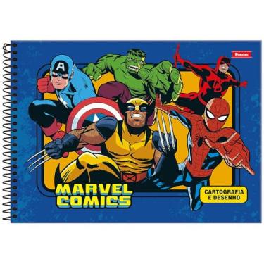 Imagem de CAD.CARTOGRAF.CD.80F.PT5 MARVEL COMICS FSC