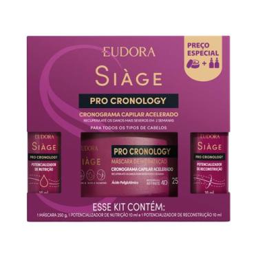 Imagem de Kit de Tratamento Capilar Eudora Siàge Pro Cronology Máscara Potencial
