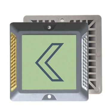 Imagem de Tacha Refletiva Viaria Olho de Gato Fluorescente Sinalizaçao Rodovia Estrada Pista Transito Estacionamento Segurança