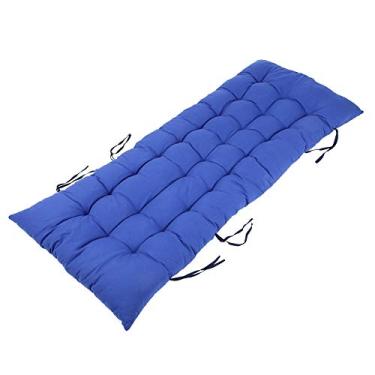 Imagem de HEEPDD Tapete Dobrável de Poliéster 48x125cm, Almofada Longa para Sala Interna e Externa, Cadeira de Balanço, Confortável, Necessidades Diárias Domésticas (48 * 170 * 8cm)