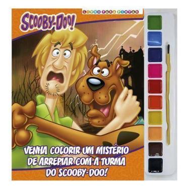 Imagem de Livro - Scooby-Doo Livro para Pintar com Aquarela - On Line Editora