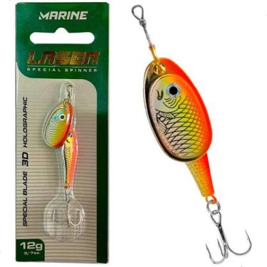 Imagem de Isca Pesca Marine Sports Spinner Laser 8cm 12g Varias Cores, Cor 11