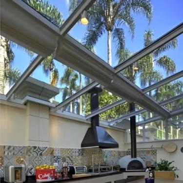 Imagem de Chapa Placa Policarbonato Compacto Cristal 5mm 50x100cm Proteção UV - Pergolado - Proteção Máquinas - Decoração - Segurança - Anti Impacto 500x1000mm | 0,50 m x 1,0m