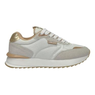 Imagem de Tenis Petite Jolie Retro Running PJ7541 Off White/Multi-Feminino