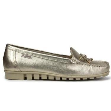 Imagem de Sapato Mocassim Bottero 354001 Dourado Feminino-Feminino