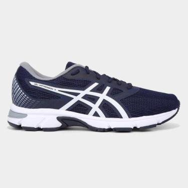 Imagem de Tênis Asics Gel-Impression 11 Masculino, Marinho, Branco, 39