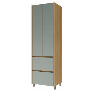 Imagem de Armário de Cozinha Paneleiro 2 Portas 2 Gavetas 100% Mdf Raissa Nesher