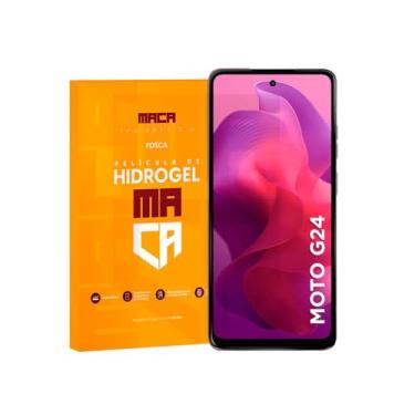 Imagem de Película Hidrogel Moto G24 Power Transparente ou Fosca