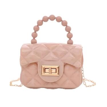 Imagem de Bolsas transversais para mulheres, pequena e fofa, bolsa de ombro, carteira de telefone, bolsa casual, trabalho, viagem, bolsa de mão para compras, Caqui