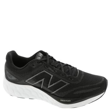 Imagem de New Balance Fresh Foam 680 V8 Tênis de corrida masculino, Preto/Ímã/Preto Metálico, 13 X-Wide
