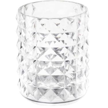 Imagem de AKOAK 1 organizador de pincéis de maquiagem de acrílico, porta-lápis transparente/caneta de maquiagem, pente de maquiagem, recipiente de armazenamento para penteadeira, banheiro, quarto e escritório