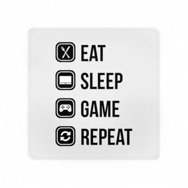 Imagem de Mini Luminária Box Repeat USB, Branca, Polietileno, 11.5x11.5x4.5 cm, LED 5W, Cabo USB 1.2m, Bivolt