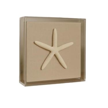 Imagem de Moldura Caixa Quadro Acrílico Transparente Cristal Para Mesa Aparador Estante – Foto Diploma Arte(25 x 25 x 2)