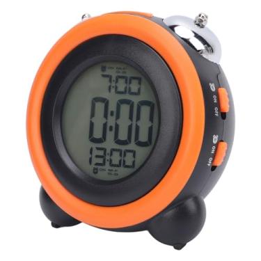 Imagem de Yinhing Despertador Vibratório Com Agitador de Cama Despertador Digital Portátil Com Display LED para Quem Dorme que Precisa de Assistência Extra para Acordar, Ideal para Quem Dorme Profundamente