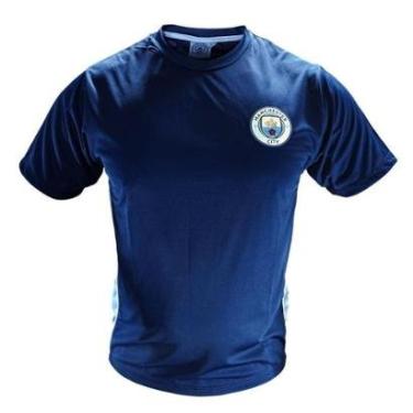 Imagem de Camiseta Manchester City Adulto Oficial Time Futebol Com NF-Unissex