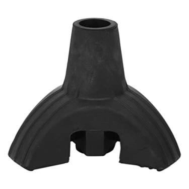 Imagem de Generic Ponta Antiderrapante Bengala do tripé de 19mm para Bastões Dobráveis, Reduz a Fadiga para Idosos e Deficientes, Material de Silicone de