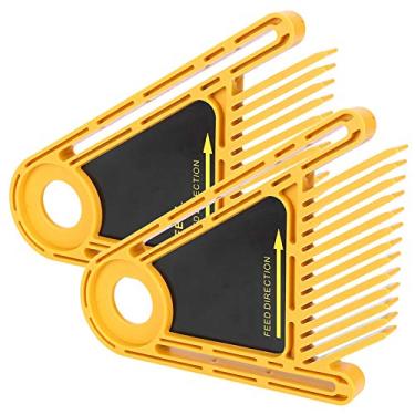 Imagem de WALFRONT Featherboard Dispositivo de Segurança para Trabalhar Madeira Penas de Plástico para Serras de Mesa Roteador Mesas Serra de Fita Carpintaria Marcação Auxílio