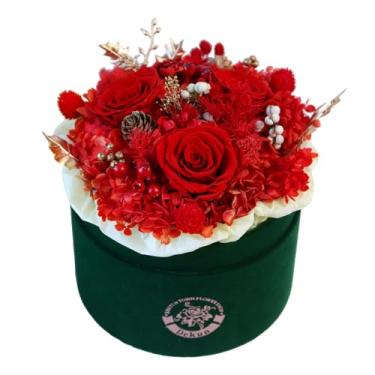 Imagem de Dekun Rosas preservadas em uma caixa, flores eternas para o dia das mães, dia dos namorados para ela, presentes de aniversário de rosas eternas para mulheres