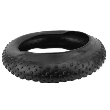 Imagem de HUIOP Rua Dobrável da Neve da Praia Polegada do Pneu 20x4 Bicicleta de Borracha de Pouco Peso 60Tpi (Preta)