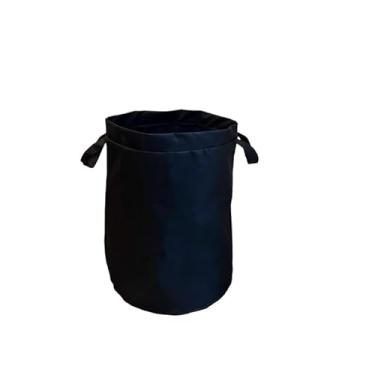 Imagem de Cesto Dobrável Grande 48L/75L Organizador Multiuso para Roupa Suja e Objetos Domésticos(75L - Preto)