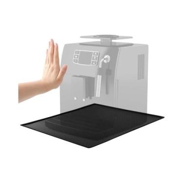 Imagem de Tapete De Silicone Para Máquina De Café Antiderrapante Impermeável Abs