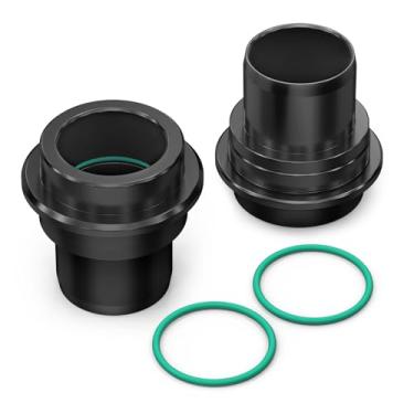 Imagem de NICECNC Colares espaçadores de roda dianteira compatíveis com Stark Varg EX MX 2024-2025, kit espaçador de roda dianteira 7075-T6 alumínio, preto