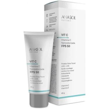Imagem de Protetor Solar Facial FPS 50 Vitamina C - Anasol Clinicals