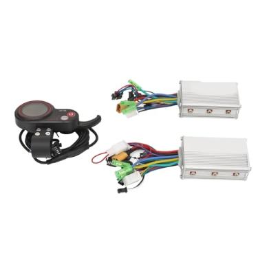 Imagem de KIMISS Kit de Controlador de Motor Sem Escova 24V 36V 48V 500W 25A LH100 Com Display LCD para Bicicleta Elétrica de Acionamento Duplo, Scooter e Desempenho de Bicicleta