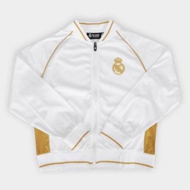 Imagem de Jaqueta Infantil Real Madrid, Branco, 18A