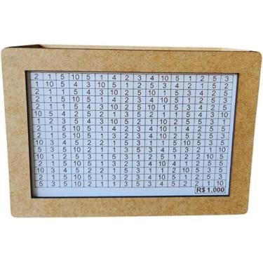 Imagem de Cofre Desafios dos 100 Depósitos 1mil 5 Mil 10Mil Desafio dos Depósitos Junto Ganhou Método Japônes(10000)