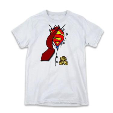 Imagem de 1 Camiseta Dia dos Pais Gravata do Superman Presente Papai - W3artesta