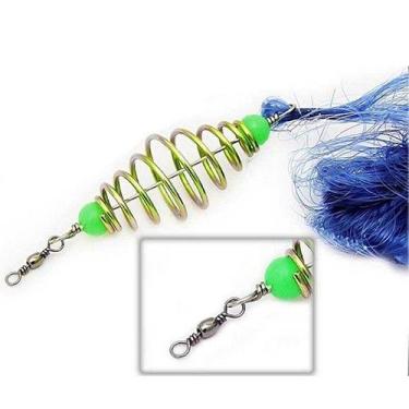 Imagem de Rede de Pesca para Vara com Conta Luminosa - Ideal para Pesca Noturna 
