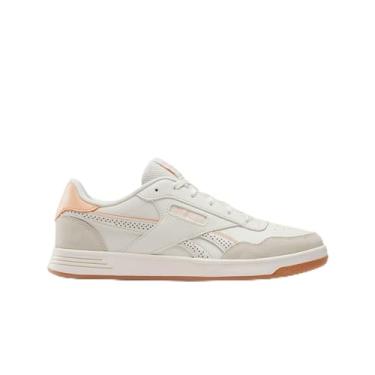 Imagem de Reebok Tênis feminino Court Advance, giz/estuque rosa/marrom utilitário, tamanho feminino 39