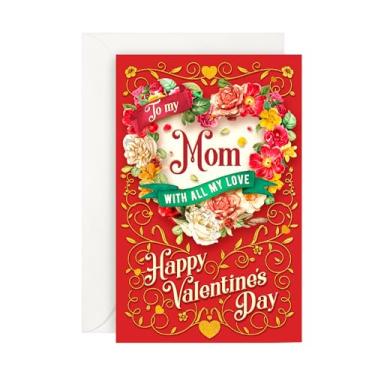 Imagem de Prime Greetings Cartão de Dia dos Namorados da mamãe, feito nos EUA, cartolina grossa com envelope premium embalado em um envelope de apresentação reutilizável, ecológico, 12,7 cm x 19,7 cm