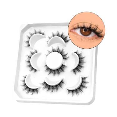 Imagem de Cílios Postiços Cat Eye Manga Veltrinay C Curl, Efeito Natural, Cílios