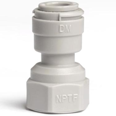 Imagem de 1/10.2 cm 3/20.3 cm 1/5.1 cm tubo OD POM conector de encaixe rápido filtro purificador de água sistema RO (DN8-DN8)