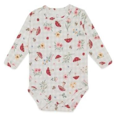 Imagem de Body Bebê Menina Manga Longa Cogumelos Mini & Co-Feminino