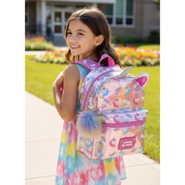 Imagem de Mochila Bolsa Escolar Infantil Grande Reforçada Escola-Unissex