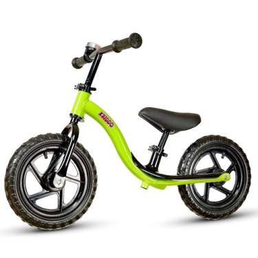 Imagem de KRIDDO Bicicleta de equilíbrio infantil de 2 anos, de 24 meses a 5 anos, bicicleta interativa de aprendizado precoce com equilíbrio estável, bicicleta de presente para meninos e meninas, verde