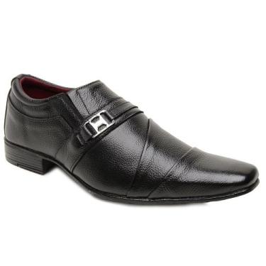 Imagem de Sapato em Couro Social Bico Fino Exclusivo Confortável 406 - Le Sporti