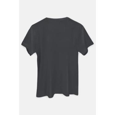 Imagem de Camiseta DC Comics Batman Logo Black, G2, Chumbo, Unissex