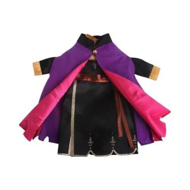 Imagem de Boneca Reborn De 43 Cm Elsa Com Vestido Azul, Roupas De Fantasia Da Ra